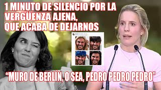 ZASCA⚡AYUSISTA SOBREPASA los límites de VERGÜENZA AJENA con el MURO DE BERLÍN y el Pedro Pedro Pedro [upl. by Gautier104]