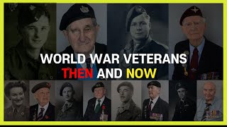 world war veterans then and now photographs veterans solider worldwar thenandnow [upl. by Nhguaval]