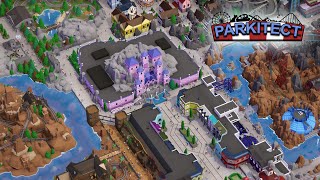 Parkitect  Multiplayer  First Look [upl. by Cissie]