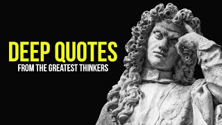 DEEP QUOTES from the greatest Thinkers ➤ Listen Before Sleep [upl. by Adnirol]