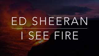 Ed Sheeran  I See Fire LyricsTraduçãoLegendado [upl. by Colligan]