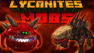 LYCANITES MOBS ПОЛНЫЙ ОБЗОР НА ГЛОБАЛЬНЫЙ МОД НА ХАРДКОРНЫХ МОБОВ В MINECRAFT ГАЙД ПО МОДУ ЛИКОНИТЫ [upl. by Ettenwad]