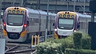 Trainspotting at West Footscray ft Comeng 50 subscribers specalpt2 [upl. by Zetnwahs]