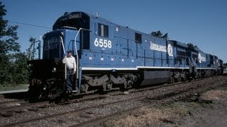 Conrail C307As on SENE in the AyerMA area 111990 [upl. by Etterb538]