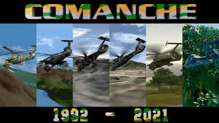 The Evolution of Comanche 1992  2021  A Comparison [upl. by Novyaj]