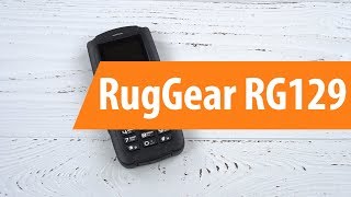 Распаковка RugGear RG129  Unboxing RugGear RG129 [upl. by Devaney]