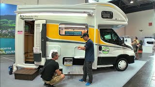 Small camper for big family from China  Deddle RV EASY tour 2025 [upl. by Nyraa]