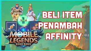 Cara Beli Permen Penambah Point Keakaraban Sosial Affinity Mobile Legends [upl. by Acimot]