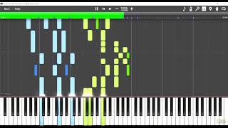 Piano Tutorial Final Fantasy XIV  Torn From the Heavens [upl. by Ennovy345]