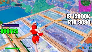 RTX 3080  Intel i9 12900K  LATE GAME ARENA  Performance Mode  Fortnite Chapter 4 [upl. by Suirtemid]