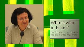 Prof Dr Rotraud Wielandt Who is who in Islam [upl. by Adnorat]