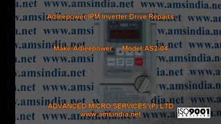 Adleepower AS204 IPM Inverter Drive Repairsamsindianet [upl. by Aonehc]