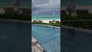 AdultsOnly Riviera Pool and Beach at Le Méridien Maldives Resort amp Spa July 2024 IslandEscape [upl. by Hwu]