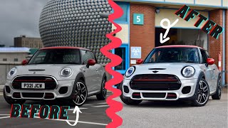 Eibach Lowering springs and spacers  Deutsch tech  F56 Mini John Cooper Works [upl. by Chyou]