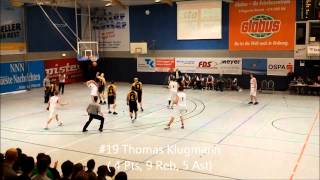 17032012 EBC Rostock  Ascherleben Tigers 8270 [upl. by Suiratnod]