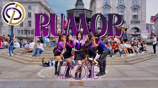 KPOP IN PUBLIC  LONDON PRODUCE 48 IZONE VER  quotRumorquot  DANCE COVER BY ODC  ONE TAKE 4K [upl. by Fara]