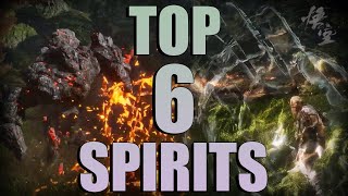 Black Myth Wukong  NEW Top 6 BEST Spirits To Help You CRUSH Everything [upl. by Lewert]