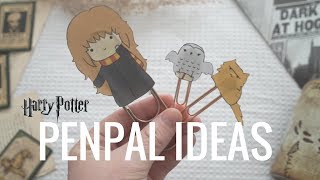 Harry Potter DIY PenPal Ideas ⚡️📮 [upl. by Naig]