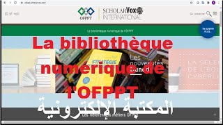 3 Activer et utiliser Scholarvox de lOFPPT [upl. by Alyehs]