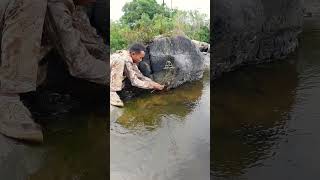 Fish trap swimming up trap bushcraft alanhdva [upl. by Fayina113]