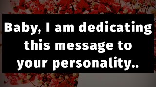 Missing You Love Letter✍️💌😘  Baby I am dedicating this message to your personality🥰💋😘💕🧡 [upl. by Asle]