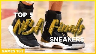 Top 5 Sneakers of the 2018 NBA Finals Games 1 amp 2 [upl. by Annunciata159]