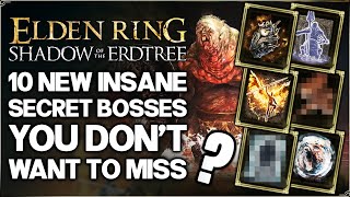 Shadow of the Erdtree  10 IMPORTANT New Optional Bosses You MISSED  Best Weapon amp More Elden Ring [upl. by Votaw468]