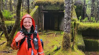 Camping in an Abandoned WWII Army Base in Remote Alaskan Rainforest [upl. by Anitselec]