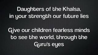 Song of the Khalsa  Best Version  with Lyrics  Sikh American Anthem [upl. by Agatha]