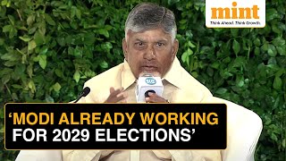 Chandrababu Naidu on Modis Leadership amp 2029 Elections  HT Leadership Summit 2024 [upl. by Nrubloc]