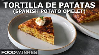 Tortilla de Patatas  Spanish Potato Omelet  Food Wishes [upl. by Merrow]