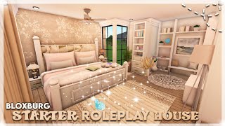 BLOXBURG 20K STARTER ROLEPLAY HOUSE  Bloxburg Build  bloxburg speed build [upl. by Beltran]