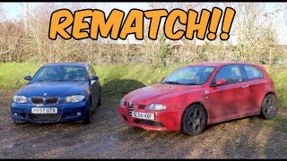 Anologue Superhatches for under £10K  Alfa 147 GTA  BMW 130i  FEAT JayEmm [upl. by Aelat]