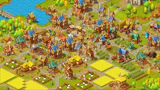 Townsmen A Kingdom Rebuilt  Ep 2  Military Battles at City  Medieval City Building Tycoon DLC [upl. by Lamphere]