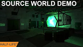 HALFLIFE 2  SOURCE WORLD DEMO [upl. by Misak]