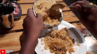 Pork Biriyani  The best pork biriyani in kerala  Binnammas Food Gallery [upl. by Ullund]