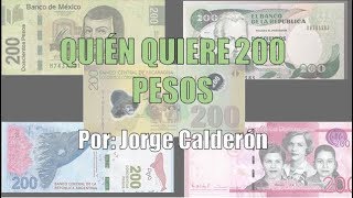 QUIÉN QUIERE 200 PESOS por Jorge Calderón [upl. by Norehs]