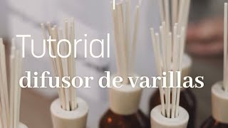 Hacer Difusor de Varillas para aromatizar ambientes [upl. by Baiel]