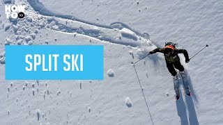 SPLIT SKI  HOW TO XV [upl. by Lajet57]