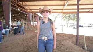 SWRHA Futurity amp Show Unrestricted Youth high point champions amp Carla Clay award  Lily Forzani [upl. by Ettevad]