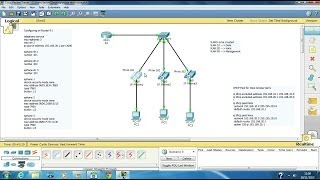 Configuración de 4 Teléfonos IP en Cisco Packet Tracer [upl. by Nevad671]