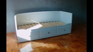 HEMNES Ikea how to Daybed Assembly [upl. by Kirchner302]