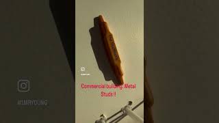 tv tvmount dewalt viral fyp stud studbuddy snaptoggle commercial commercialbuilding clean [upl. by Iolanthe860]