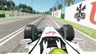 F1 2009 Brawn GP  Albert Park  123870 [upl. by Etyam483]