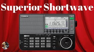 Sangean ATS909X AM FM LW Shortwave SSB Portable Radio Unboxing amp Review [upl. by Deloria]