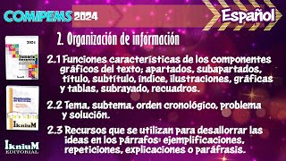 Español  Tema 2 al 23  COMIPEMS 2024 [upl. by Rehpotsirhc]