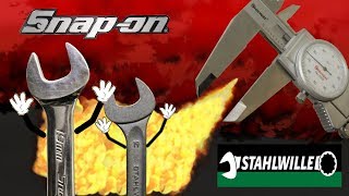 Snap on vs Stahlwille THE MIGHTY STARRETT TELLS THE TRUTH [upl. by Aicillyhp]