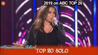 Madison Vandenburg “Domino” AMAZING VOICE  American Idol 2019 TOP 20 Solo [upl. by Melburn]