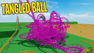 My TANGLED BALL Theme Park Tycoon 2 [upl. by Cutty]