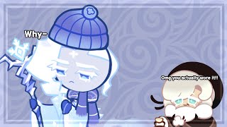 Frost Queen Cookie but shes Wearing Cotton Cookies Gift  Cookie Run Kingdom Shitpost [upl. by Aenyl]